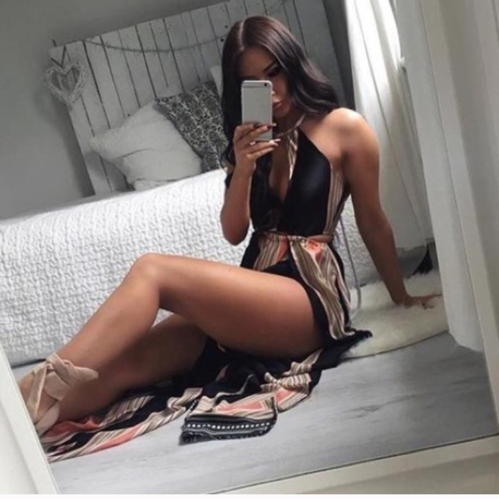 NEW! Rope Dress with High Slits - Picture 4 of 5